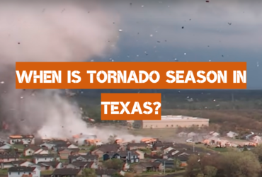 When is Tornado Season in Texas?