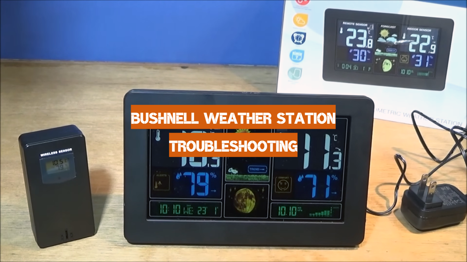 Bushnell Weather Station Troubleshooting